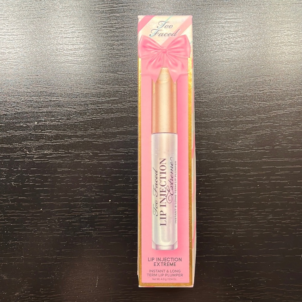 Too faced lip injection extreme ( clear ) full size